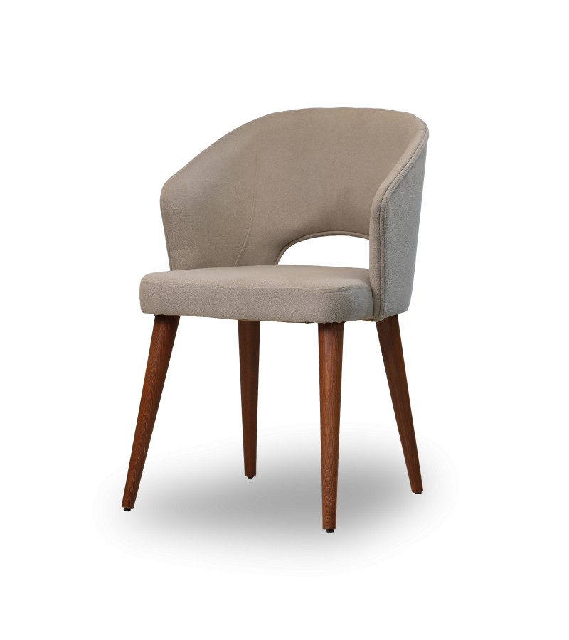 Chair MUMBAI Color. ODESSA 57 Bitter. BILSAN