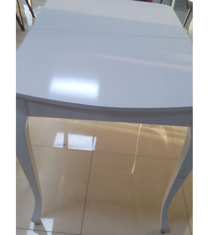 Table RUYA M.218 size. 80*110 cm color. Beyaz bitter. ANILAN MOBILYA