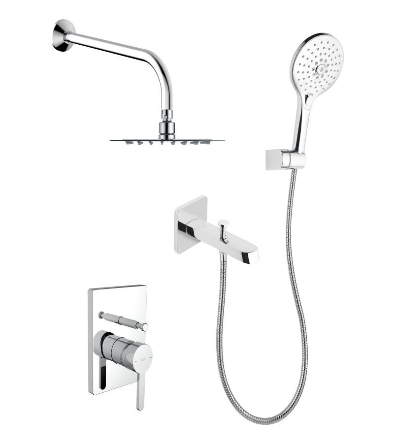 Built-in shower set (5 pcs) CARELIA #A5D158ACOK bitter. NSK-ROCA