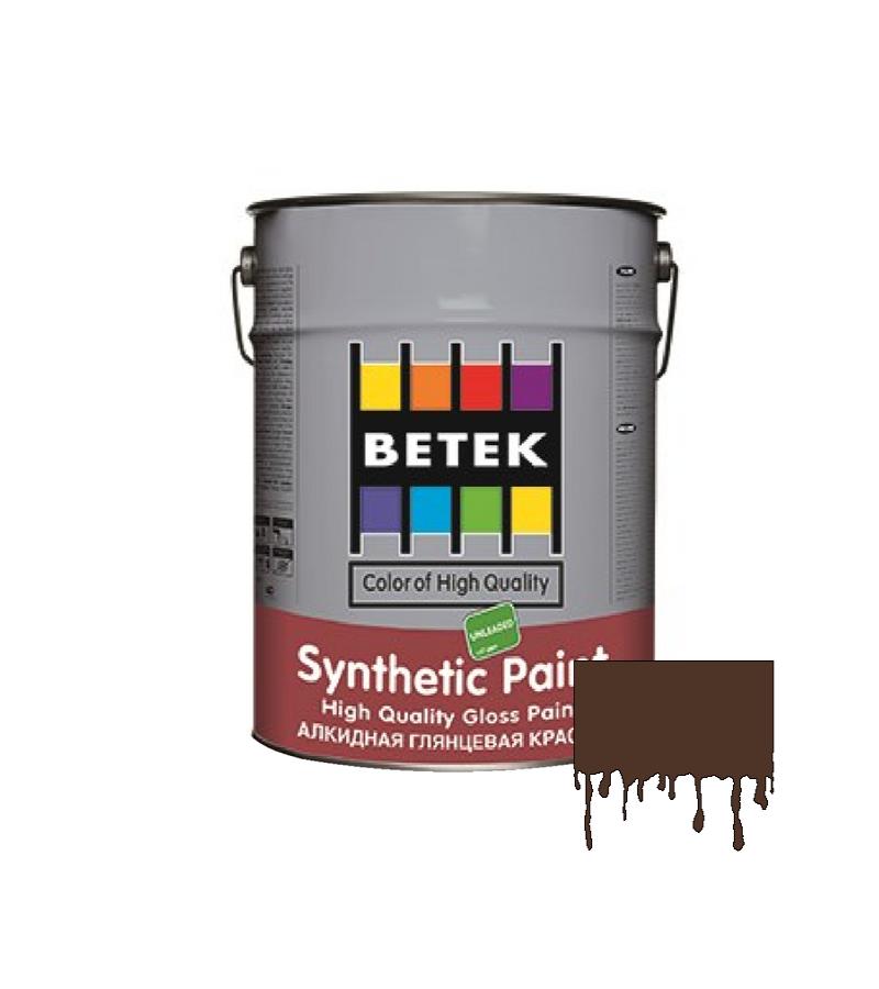 საღებავი Betek Synth. Paint 0.75ლტ #07 D.Brown