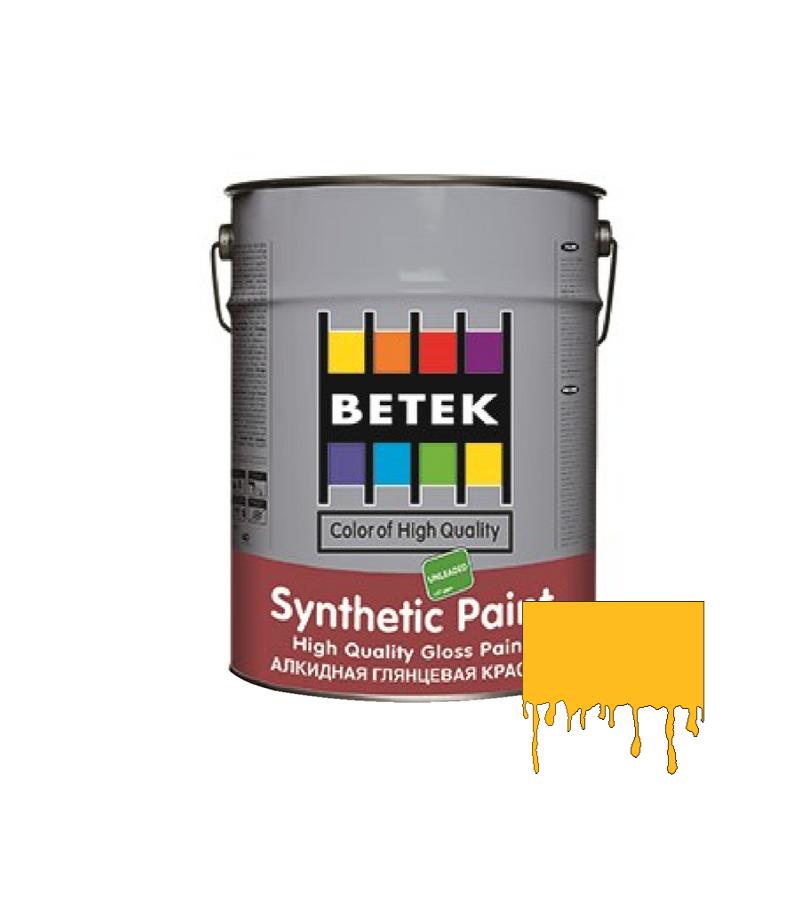 საღებავი Betek Synth. Paint 0.75ლტ #09 Sunflow