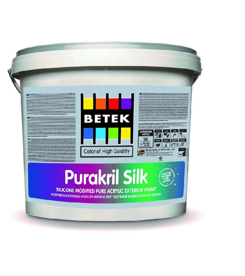 საღებავი  Betek  PURAKRILL  SILK   RG 3  7.5ლტ
