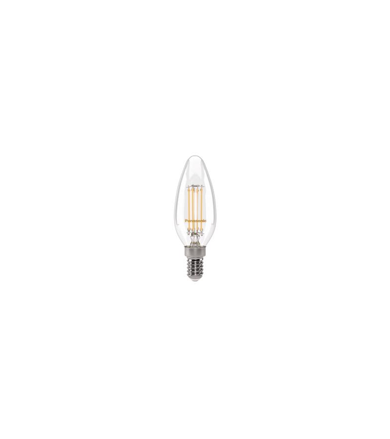 ნათურა  LED  E14 C CG ფერი.  2700K   4 W   #LDCCH04LH1EC    მწარ. Panasonic