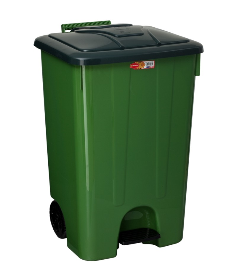 Garbage bin plastic 85 lt. #4265 color. YESIL Bitter. SENYAYLA