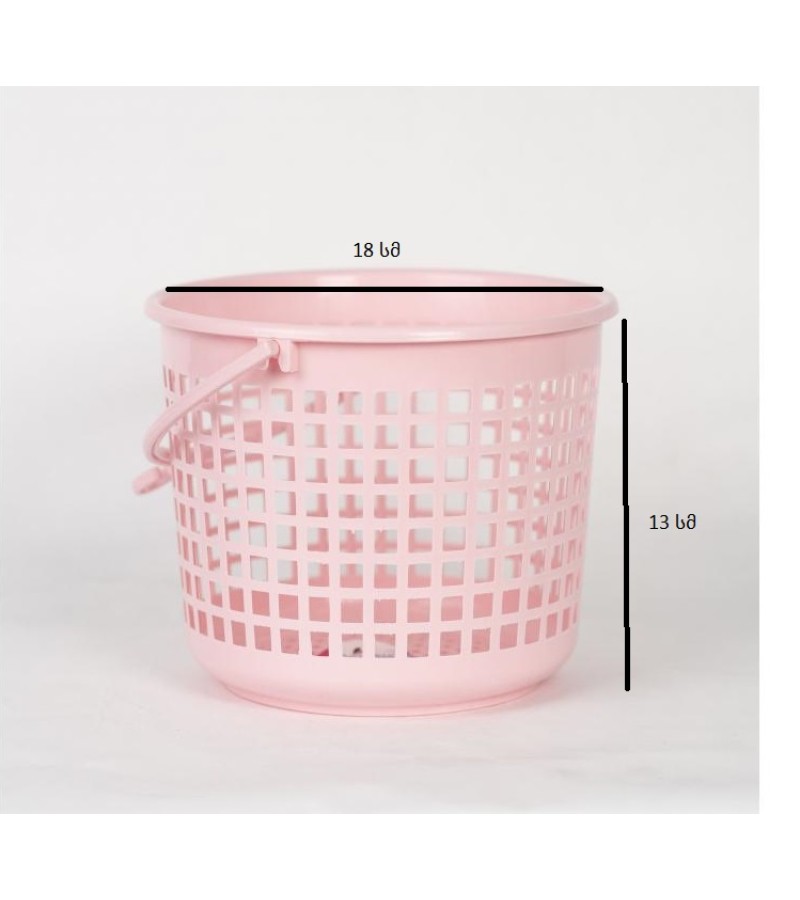 Plastic clothes basket ZP 104 bitter. Zambak