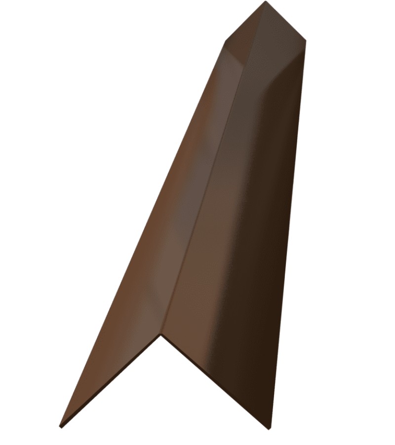 ალუმინის კუთხე  15მმ  2,7მ  BRONZ   მწარ.  PROPLAST 