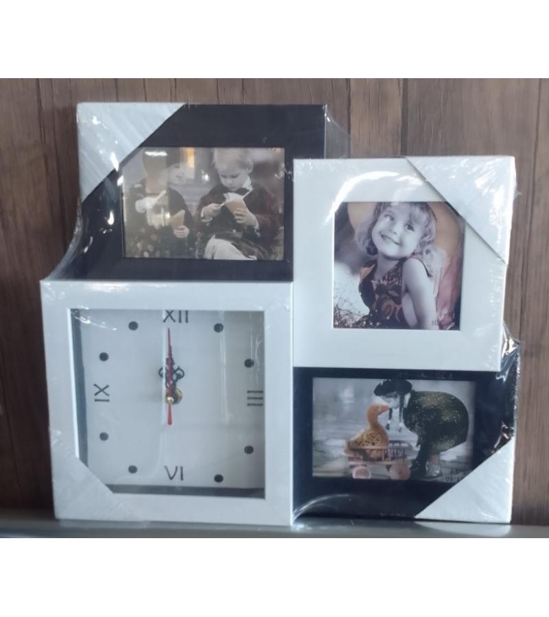 სურათის ჩარჩო საათით  3ც  WLXK-8 / WL961