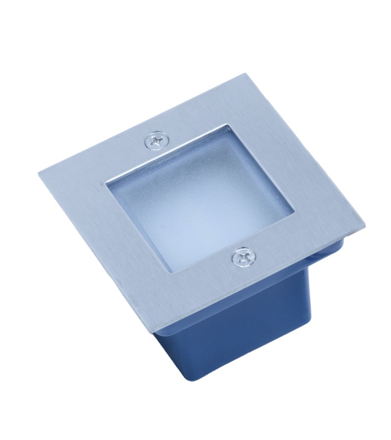 Outdoor lighting corner LED wall LO-81 nickel 2W