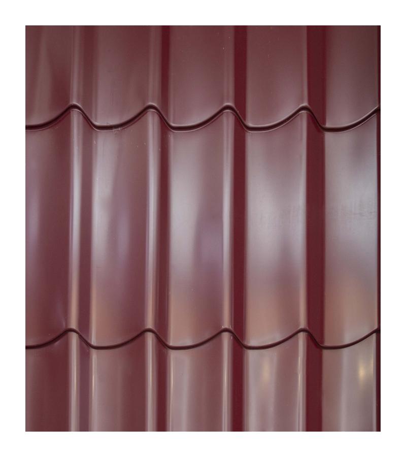 Рулонная черепица красная (3005) (0,50*1,21*2,985) ЭКО