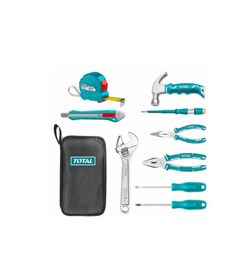 ინსტრუმენტების ნაკრები  (9ც)  #THKTHP90096   მწარ. TOTAL