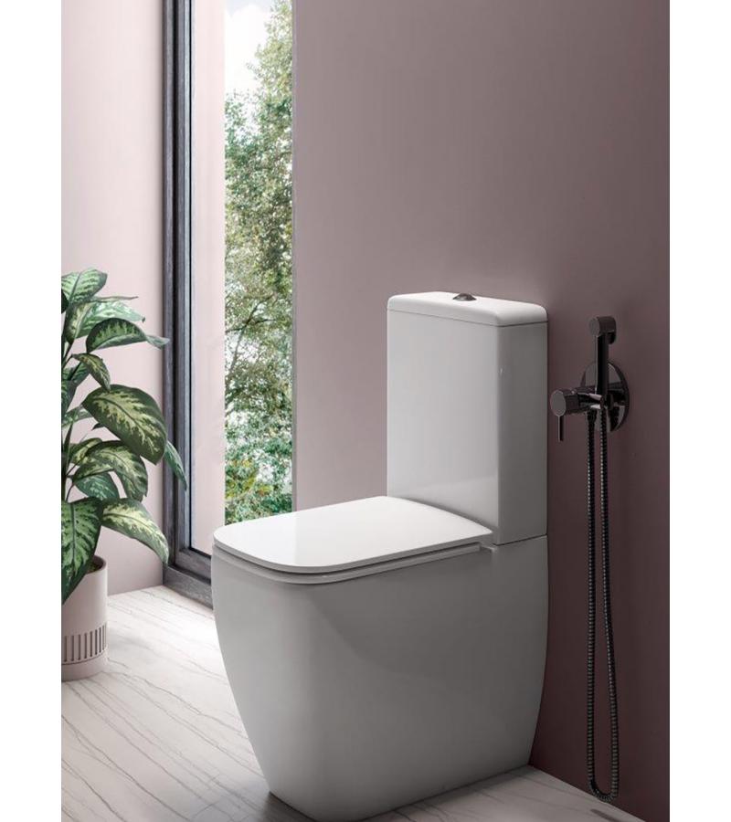 უნიტაზი ავზით   Metropolitan deluxe თეთრი, მექან, სახურ. #MP05SCAWHA / MP29AWHA   RAK CERAMICS