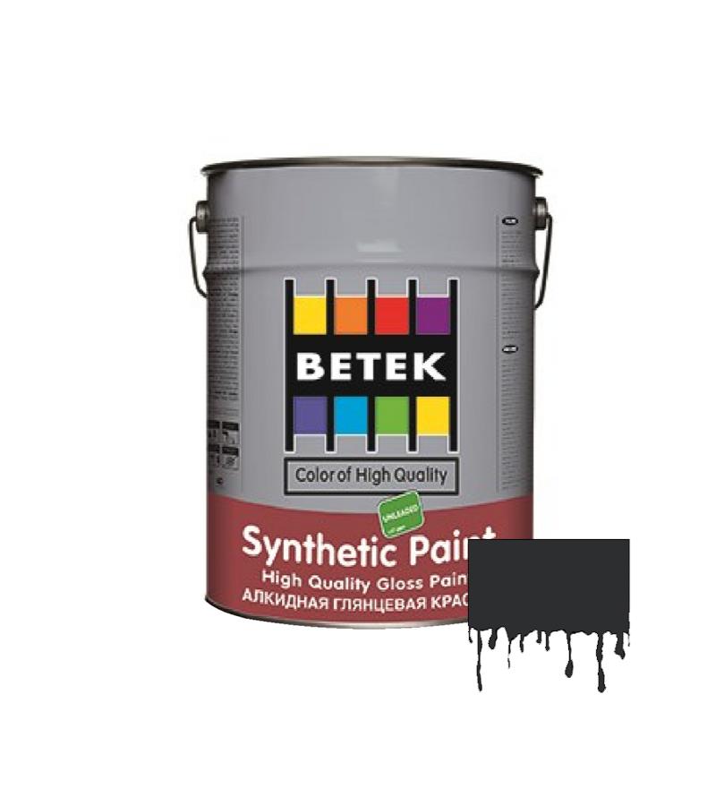 საღებავი Betek Synth. Paint 2.5ლტ #25 Black