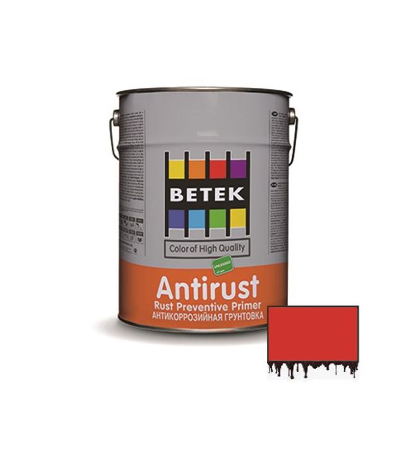 საღებავი Betek Antirust  15ლტ წითელი