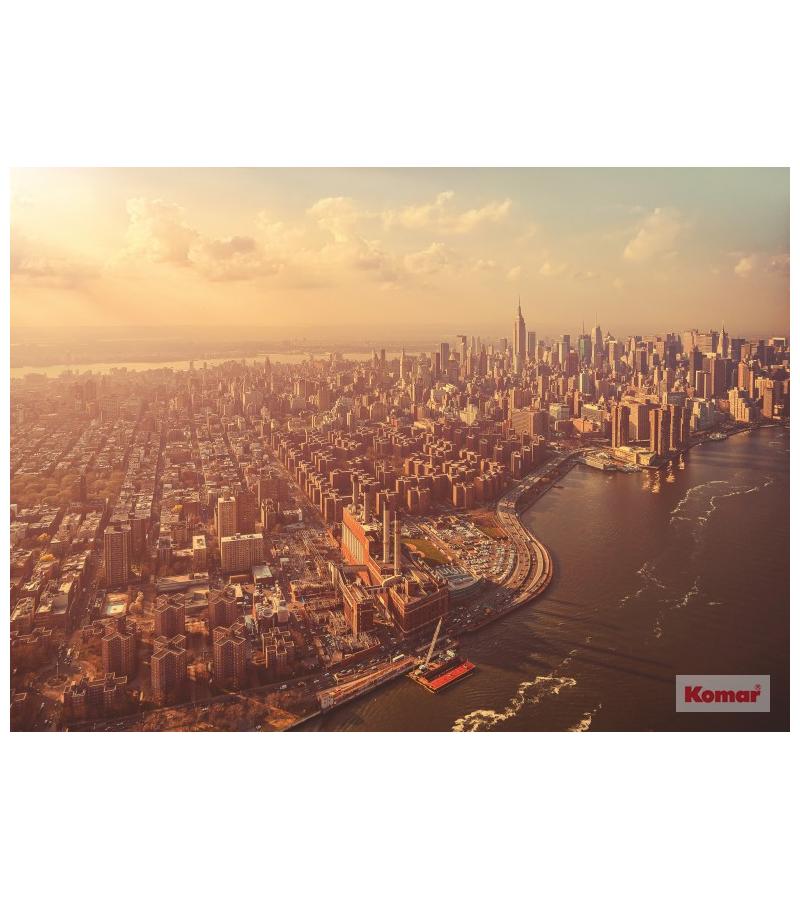 Фотообои 184х254см (4 панели) Манхэттен 4-987 коричневые. КОМАР