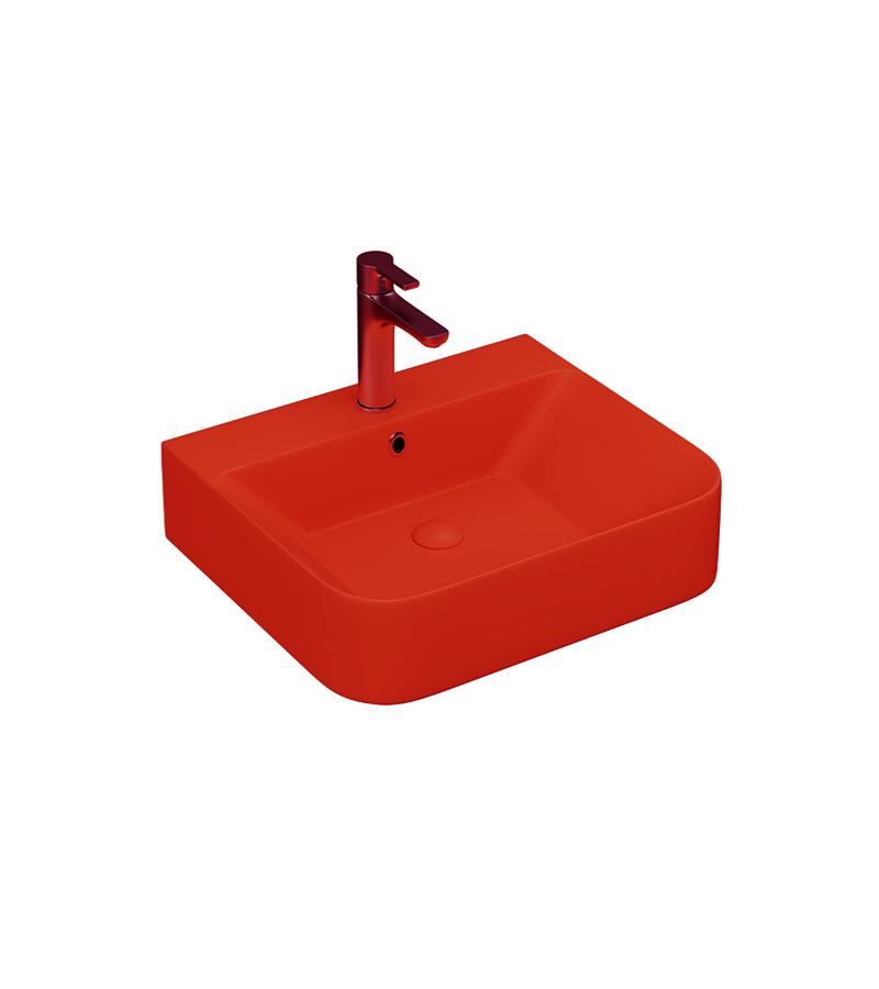 ხელსაბანი  55-სმ   TOP COUNTER   #3054-105 ფერი : Glossy Red  მწ. LUCCO