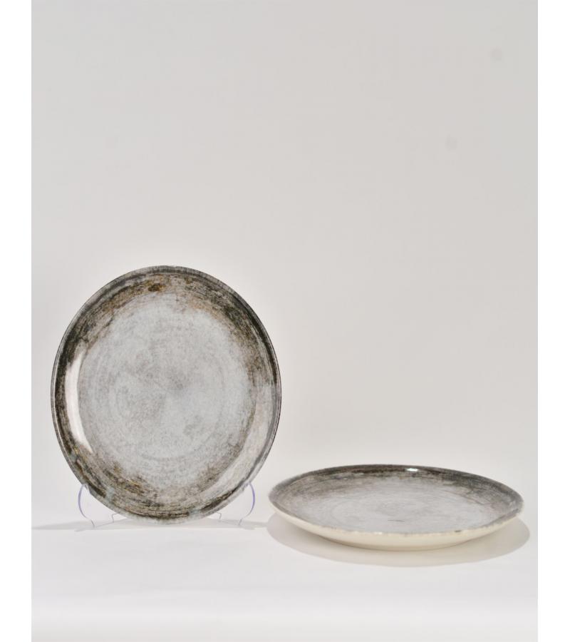 Porcelain plate NISH GRI 21 cm HR21DU844R08 bitter. PASHA HOME