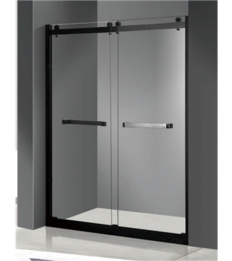 Комплект стекол для душевой кабины. Размер ПФ-99. 150*200 см Аокеля чёрный