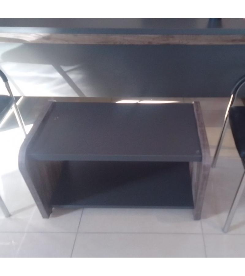 ЯКАМОЗ - Столик офисный журнальный 80*50*45 см, темный. ЭРКОФИС