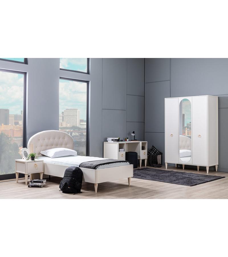 КЛАРА - кровать 100*200 темная. КАРДИН