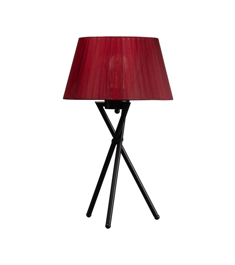 მაგიდის სანათი  #ML-9  ML1-T-8148/Red წითელი