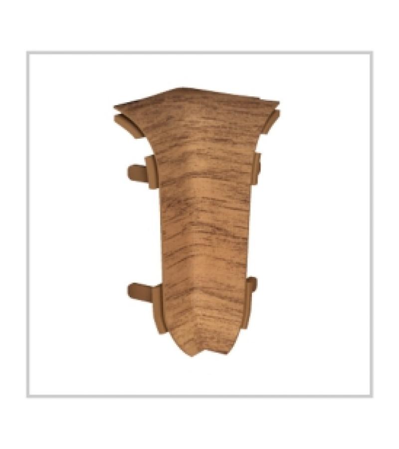 Плинтус внутренний угловой # 6060 ДУБ МАДРИД Декопласт