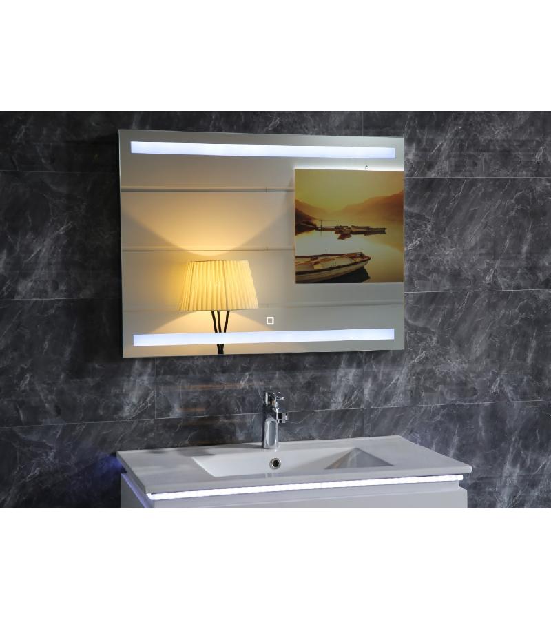 სარკე  LED განათებით  700*500 მმ   #GS-182   მწარ. ODIOU