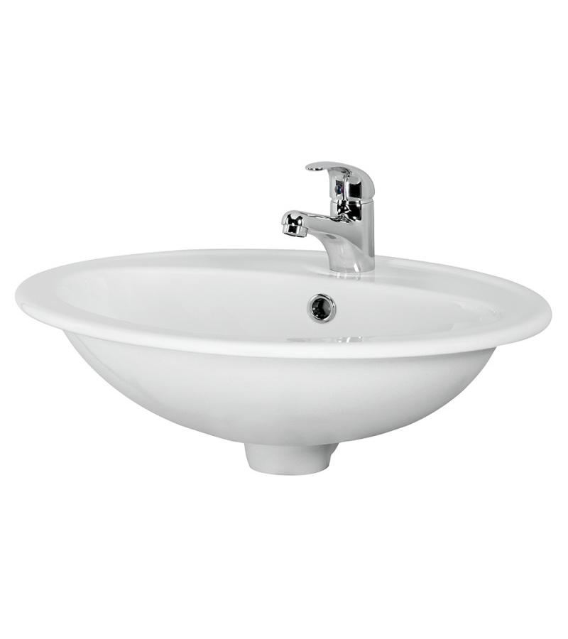 ხელსაბანი  ჩასასმელი  CALLA  54 (S-UM-CI/t-w)  მწარ. CERSANIT