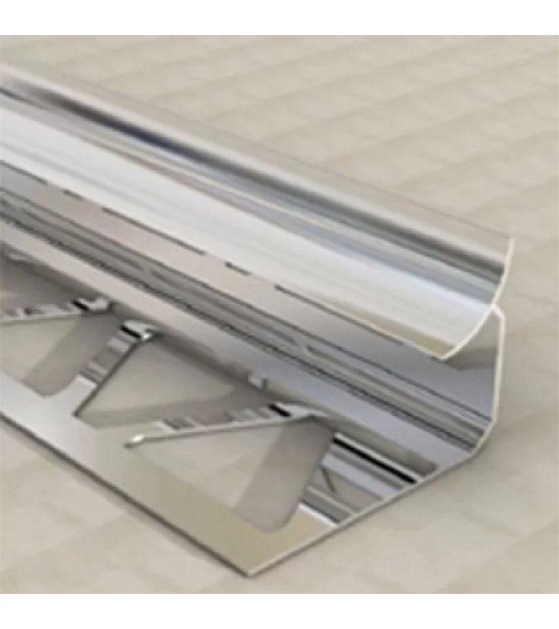 Aluminum inner corner of tile SMT-1012 12mm 2.7m glossy dark. SAMET