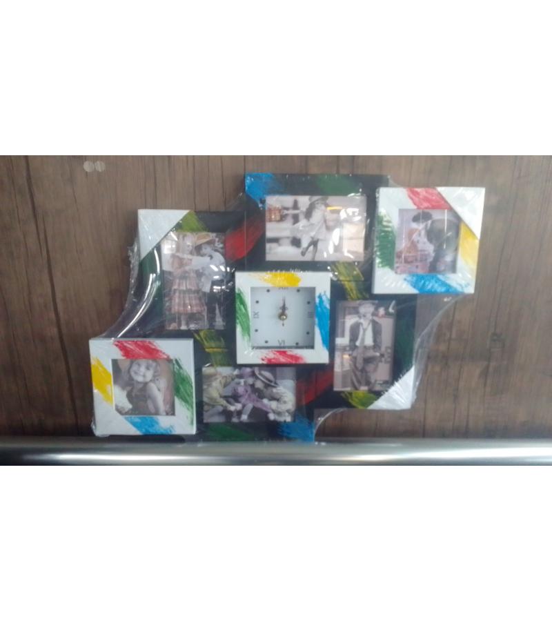 სურათის ჩარჩო საათით  6ც  WLXK-6 / WL1080