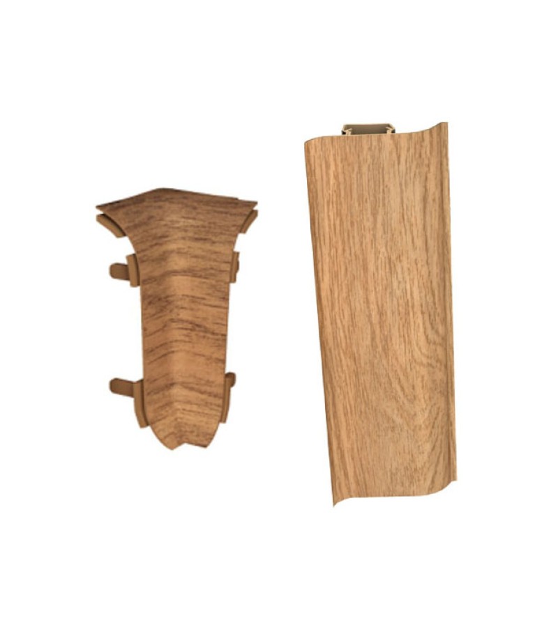 Плинтус внутренний угловой # 6059 ДУБ ВИСКОНТ Декопласт