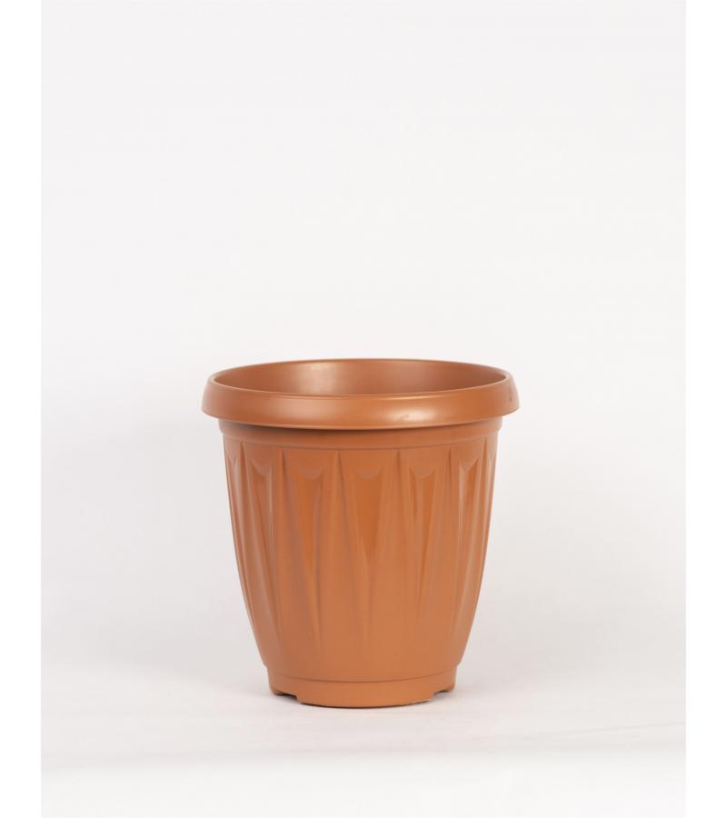 ქოთანი პლასტმასის  5702  2.3ლ  ფერი. KAHVE    SENYAYLA