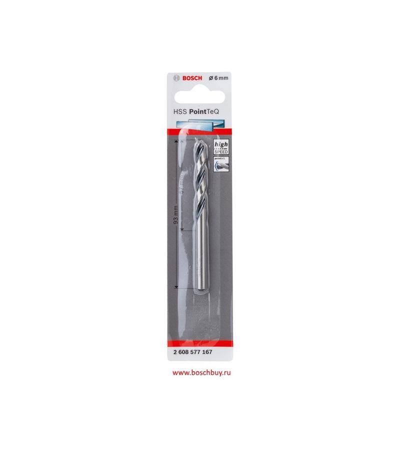 რკინის ბურღი  6.0mm  #2608577167    მწარ. BOSCH