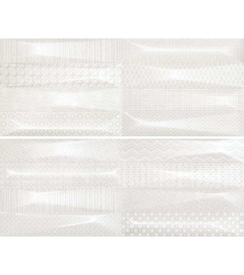 hearth. tile INTUITION DEC. EVOKE WHITE B-83 20*50 bitter. IBERO S.L