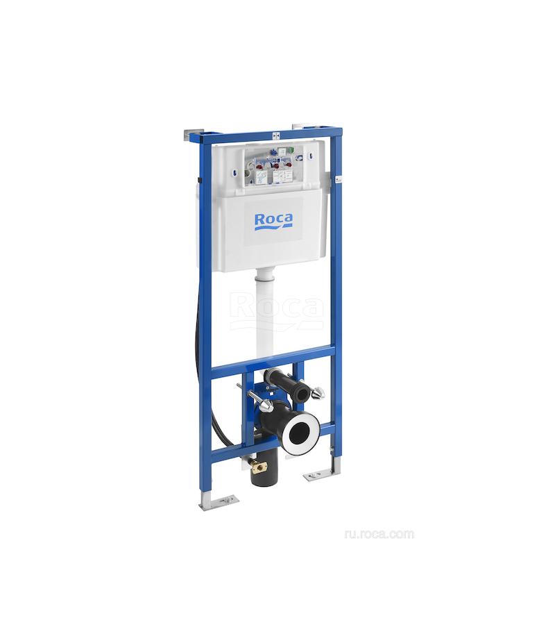 Installation DUPLO WC SMART with a metal frame, with a tank. ROCA