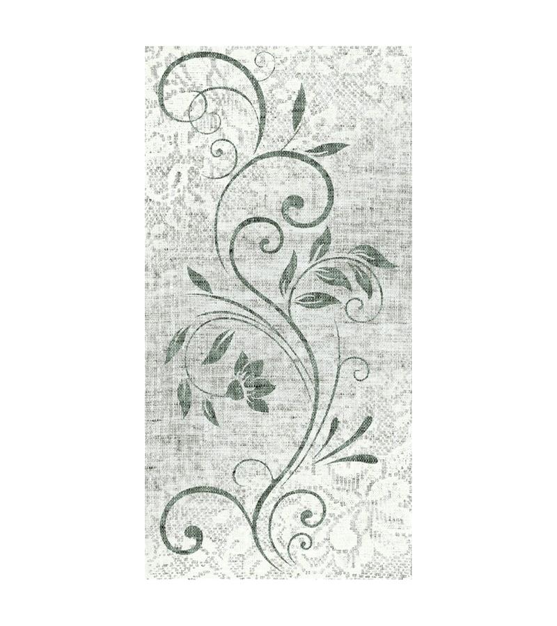 ceramic. Tile LINEN HAVRE GRAY MOTIF SERAMIKSAN 30*60