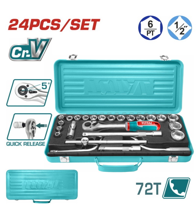 Wrench Set (24pc 1/2) #THT141253 Bitter. TOTAL