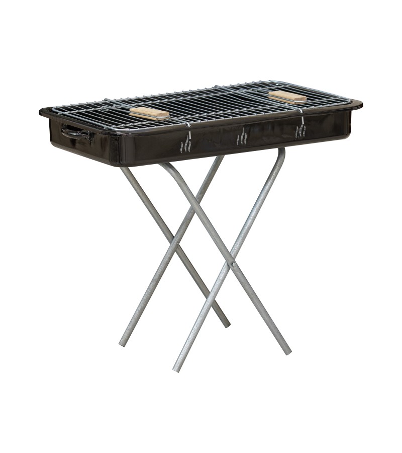 Metal grill with foot 60 cm bitter. BORNER