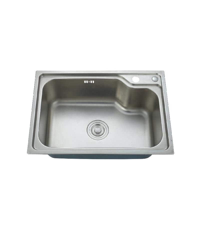 stainless steel Sink 560*450*170mm *0.6mm insert. with siphon FLD713