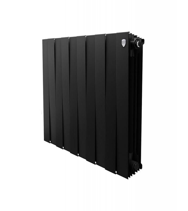 სექციური რადიატორი ბიმეტალი  PianoForte  500 new/ Noir Sable 50სმ (6სექ)  მწარ. Royal Thermo