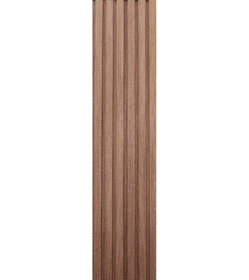 დეკორატიული პანელი  MDF 18*121*2800  LIGHT  WALNUT - 239  MATT  მწარ.  AGT