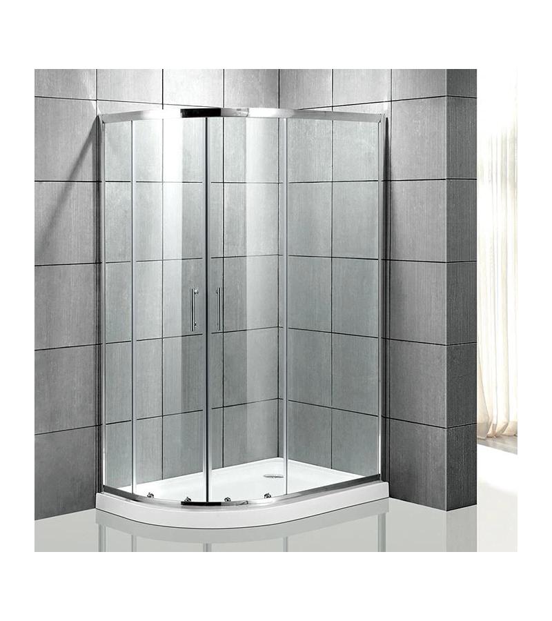 საშხაპე კაბინის მინის კომპლ.  A-207-C  L  მარცხენა  ზომა. 80*100*195 სმ პადონით  Aokelya