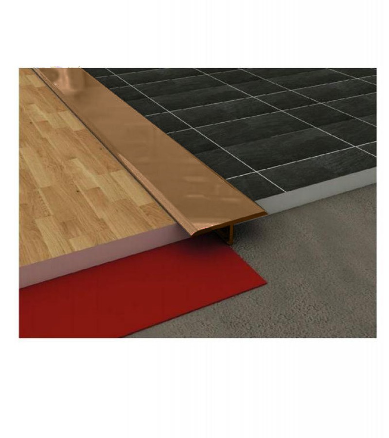 ალუმინის კუთხე   T    20მმ  2,7მ  BRONZ   მწარ.  PROPLAST 