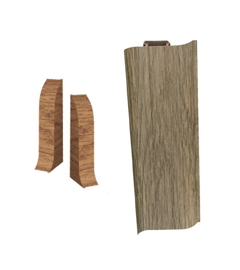 Хуф марз.+мардж. Плинтус # 6074 ДУБ ФЛАМАНДСКИЙ Декопласт