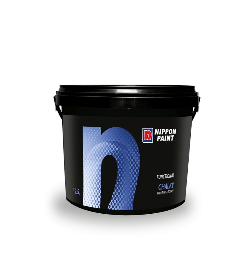 Paint black NIPPON CHALKY 2.5lt