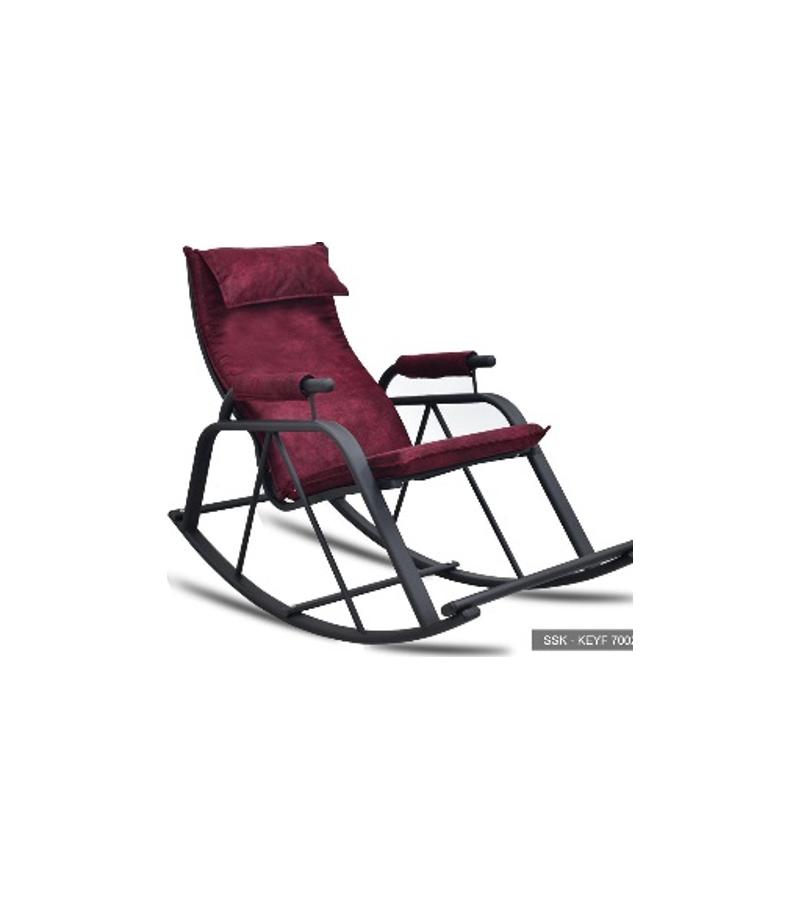 Кресло-качалка БРД-МВ цвет. БОРДО Горький. БАДЕ