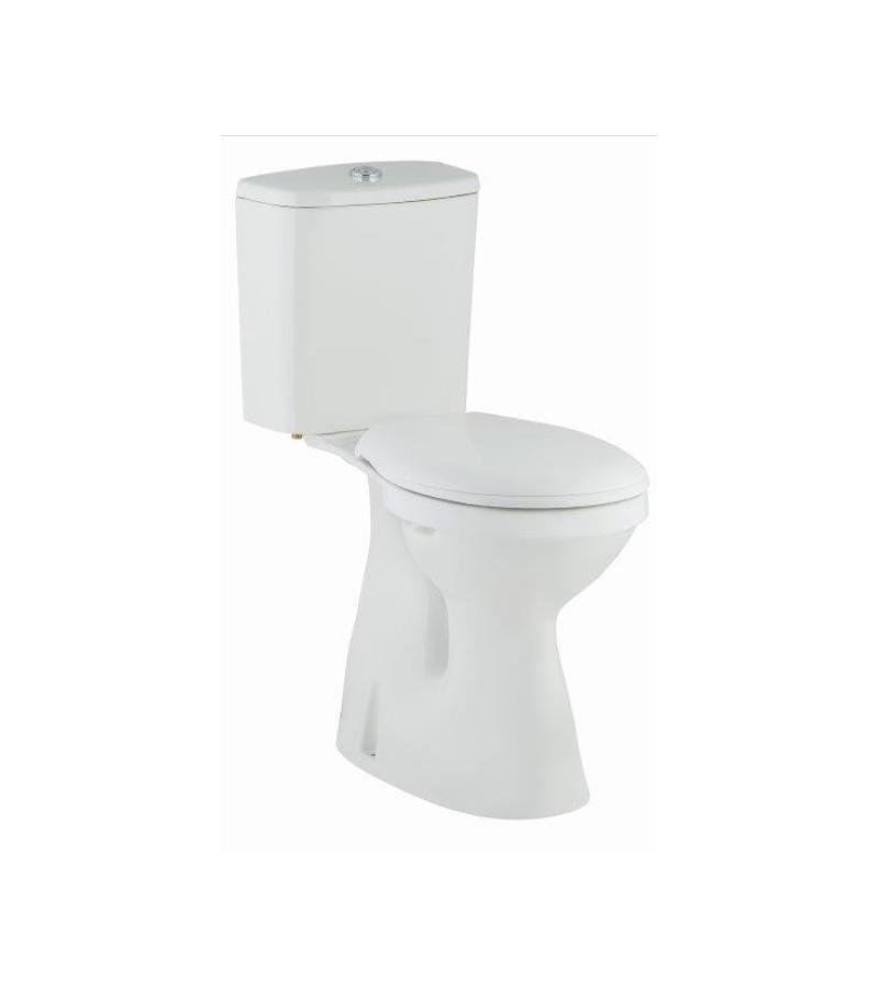 Toilet for disabled persons NATURAL DISABLED black. SERAMIKSAN