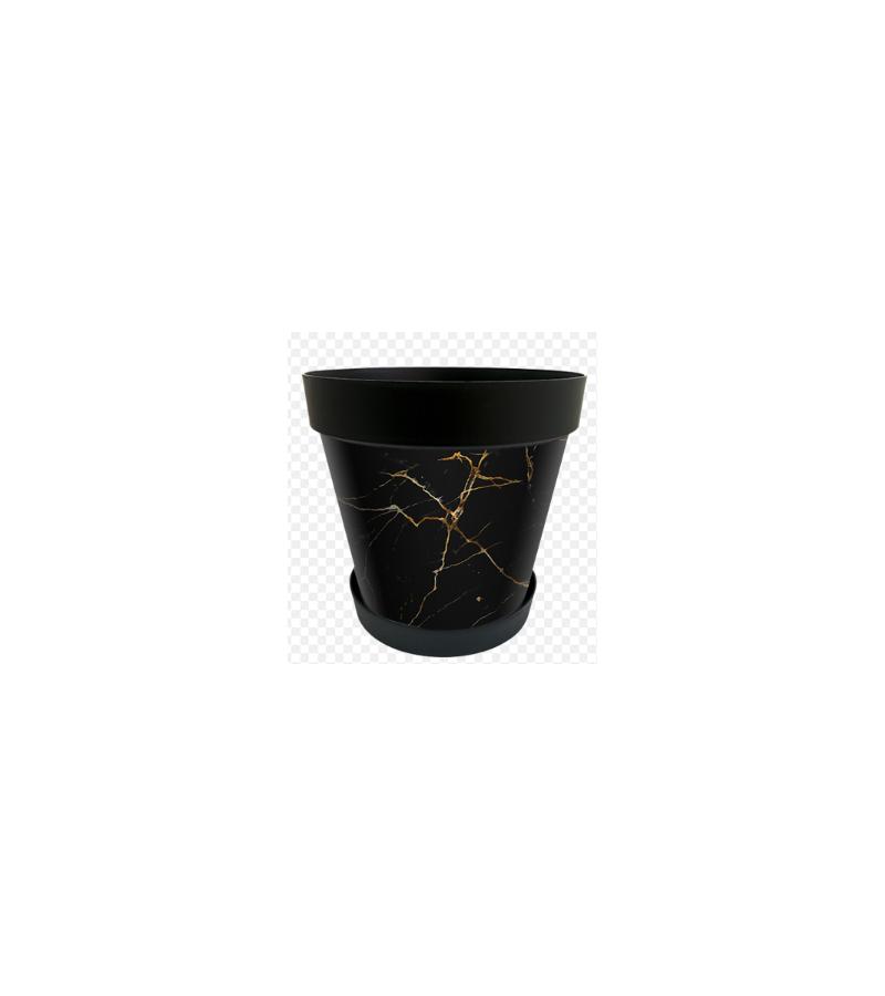 Plastic pot 422 YAZ PATTERNED POT NO:1 2.5L Elif Plastic