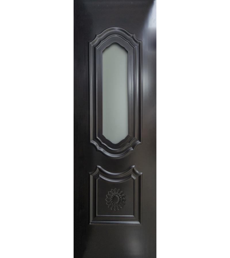 მასიური ხის კარი მინით  M-1208  220*80 ფერი  WSK-016