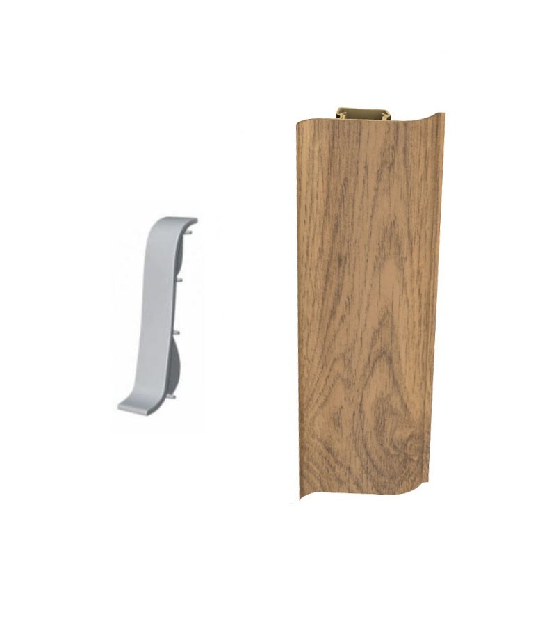 Накладной плинтус # 6060 ДУБ МАДРИД Декопласт