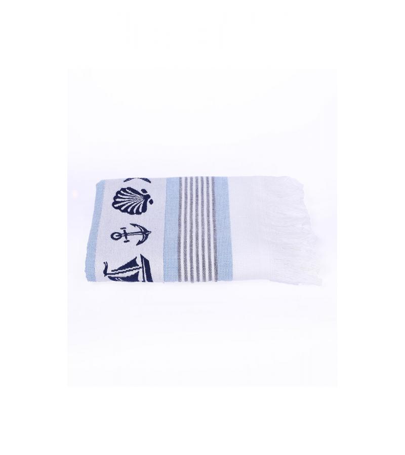 პირსახოცი  მოდ. CAROL  ზომა  50*80 ფერი  MAVI  მწარ. OZDILEK